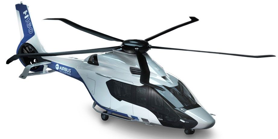 Produktion von Hubschrauber-Verbundteilen: Airbus h160
